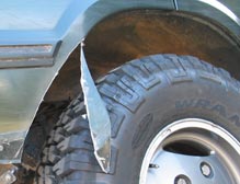 Trimming a Discovery for 285 75 R16 Tires